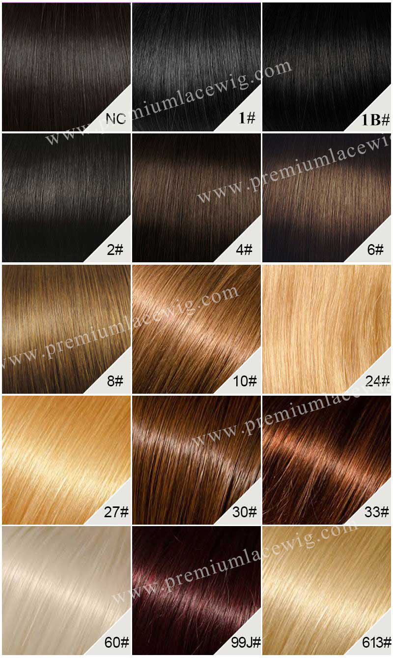 Color Chart_Information Chart/Premium Lace Wigs,cheap lace front wigs