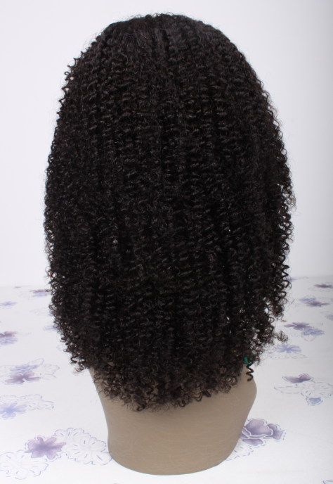 Beautiful Style of Kinky Curly Lace Front Wig