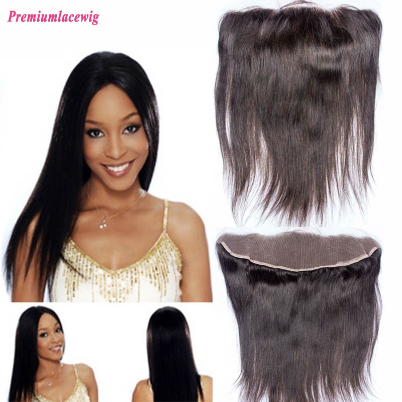 16 inch Straight Malaysian Hair 13X4 Lace Frontal