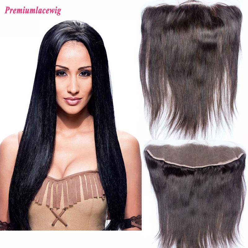 Straight Lace Frontal Peruvian Hair 13x4 16inch