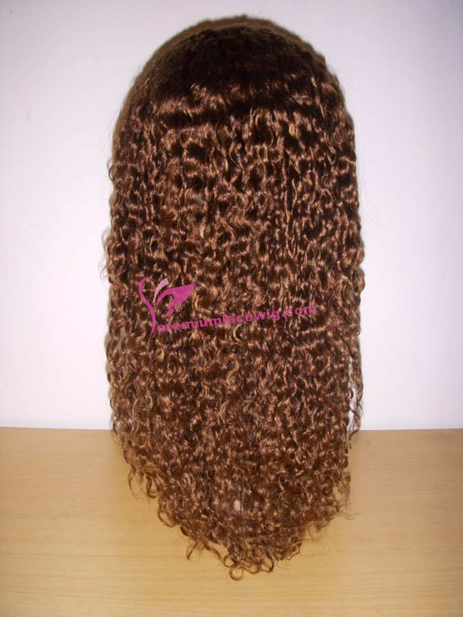 16inch color 30 Deep Curly full lace wig PWS387