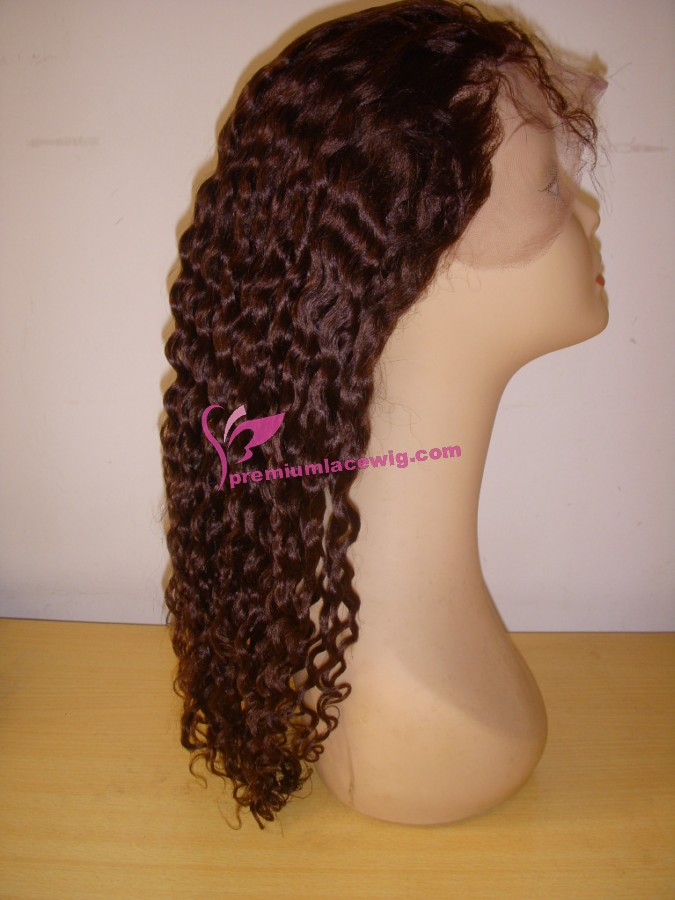 16inch color2 spainsh wave full lace wig PWS351