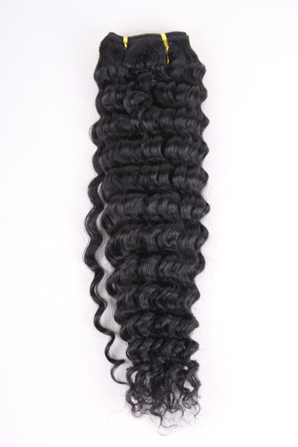 18inch 1# Peruvian deep wave hair weft PWC279 