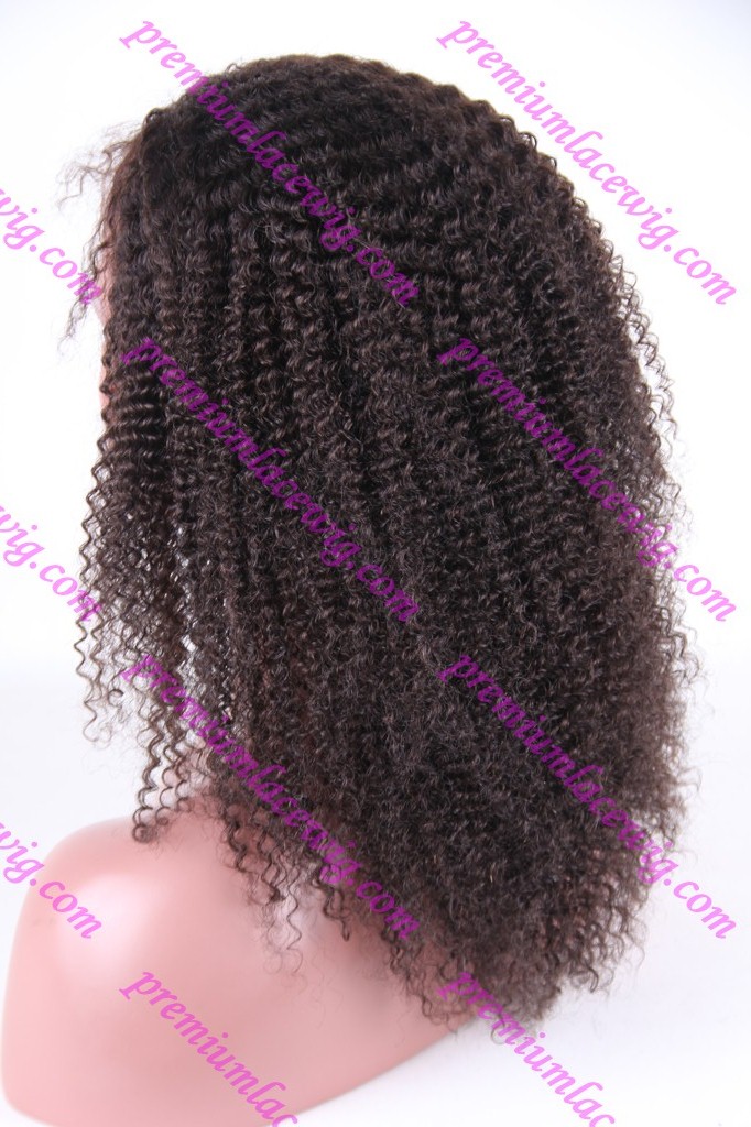 18inch Brazilian curly full lace wigs PWS1045