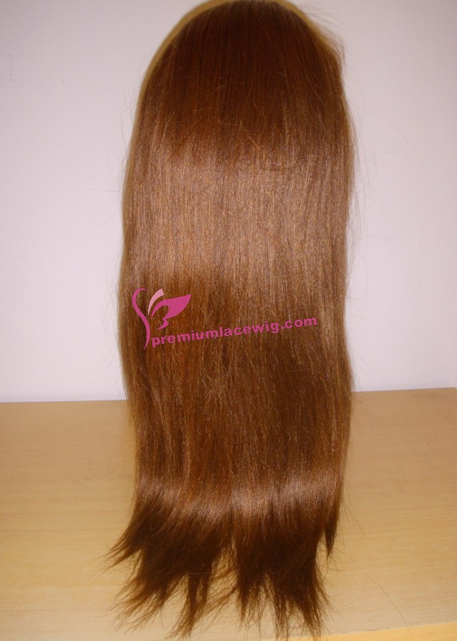 18inch color 30 straight full lace wig PWS389