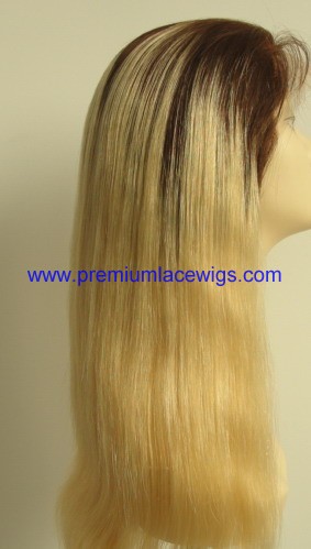 18inch root color full lace wig PWC441