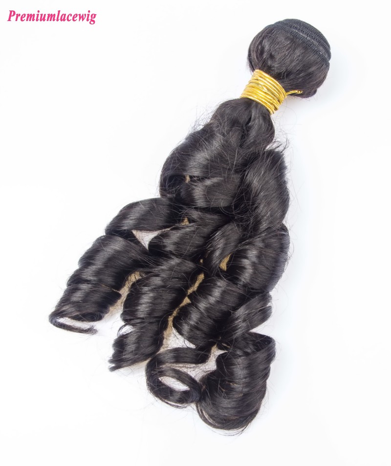 1pc/lot 12 inch Funmi Malaysian Hair Human Hair Bundles