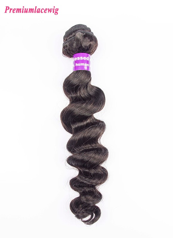 Loose Wave Human Hair Bundles 1pc/lot 14 inch 