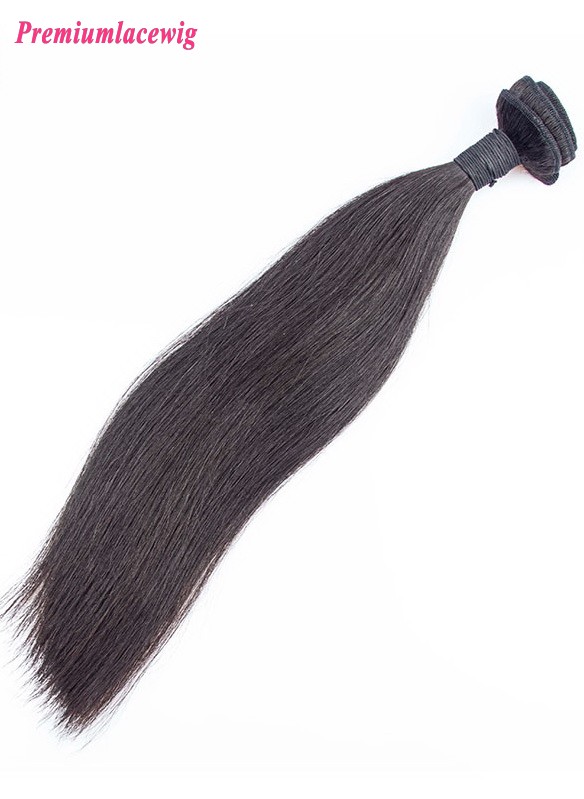 1pc/lot 14 inch Straight Peruvian Hair Human Hair Bundles