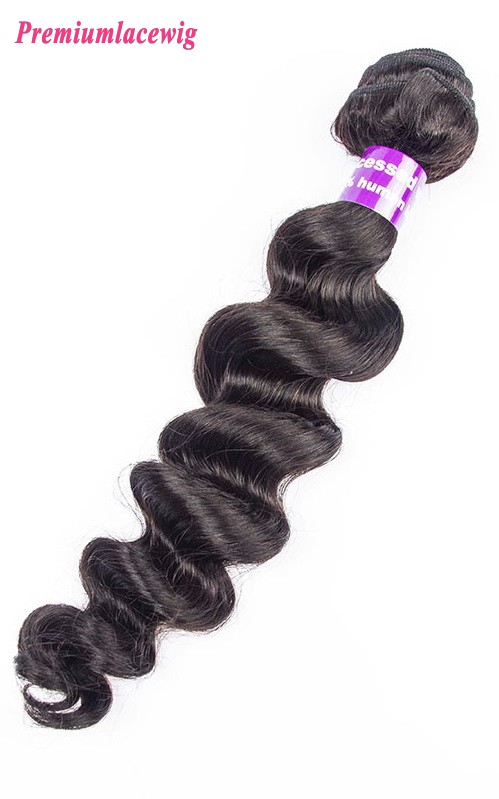 1pc/lot 16 inch Loose Wave Brazilian Hair Human Hair Bundles