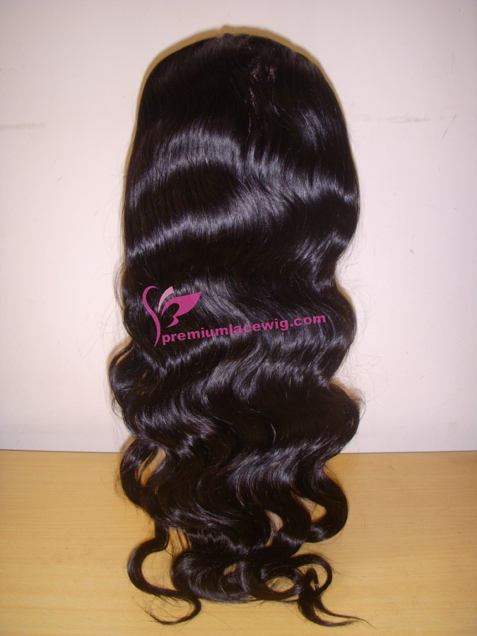 20inch 1# body wave full lace wig PWS369