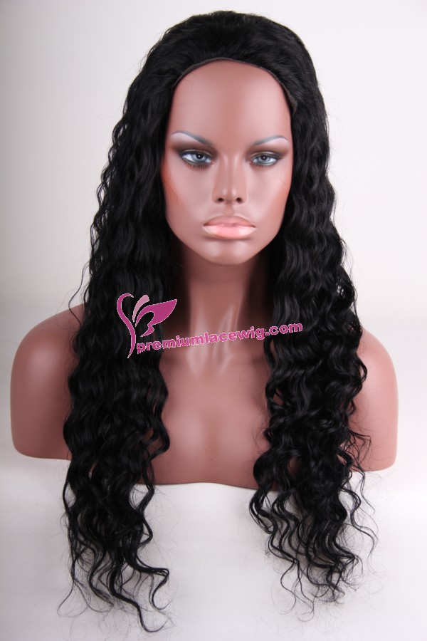 20inch 1# loose wave full lace wig PWS393