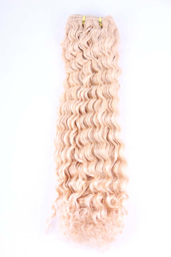 20inch Brazilian Blonde deep wave hair weft PWC285