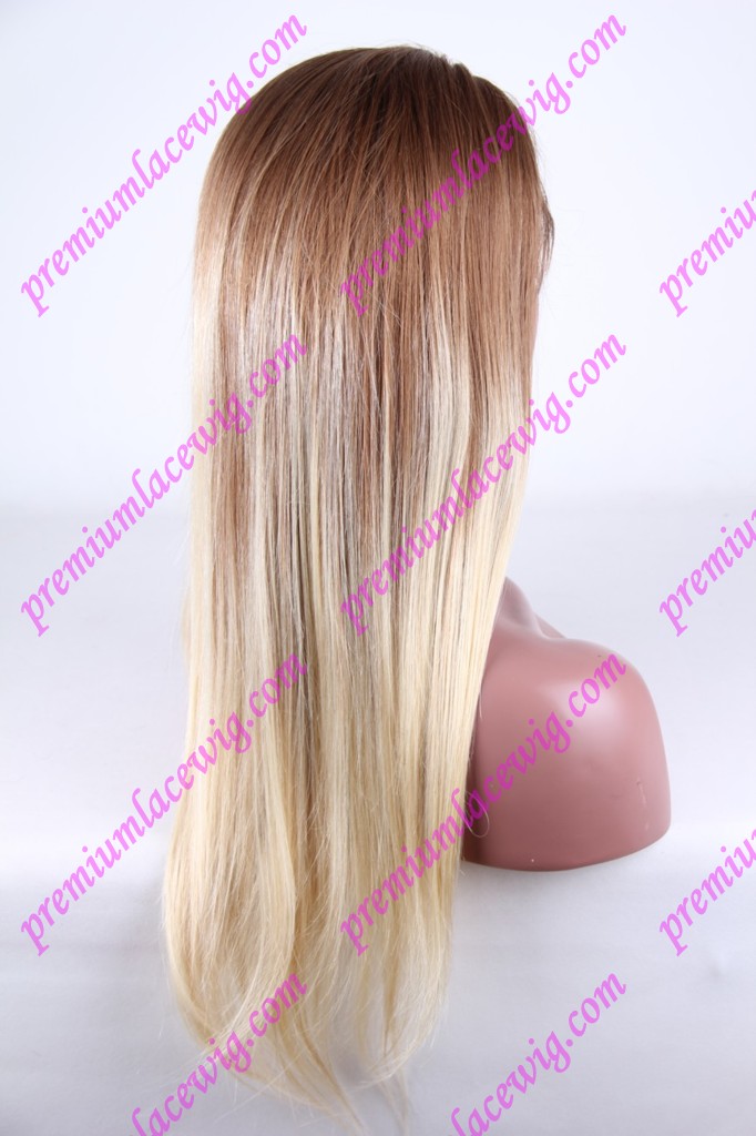 20inch Brazilian human hair wig Root color 6 PWC1240