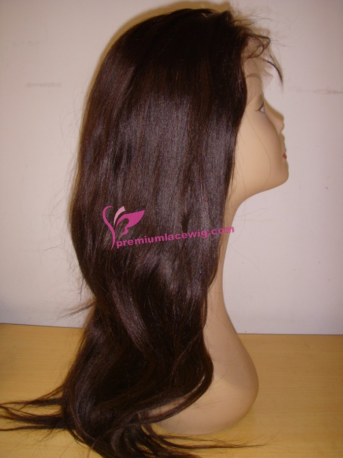 20inch color2 light yaki full lace wig PWS370