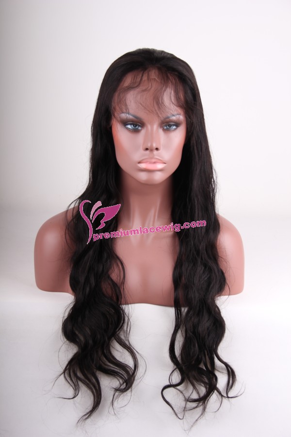 26inch 1b# body wave full lace wig PWC267