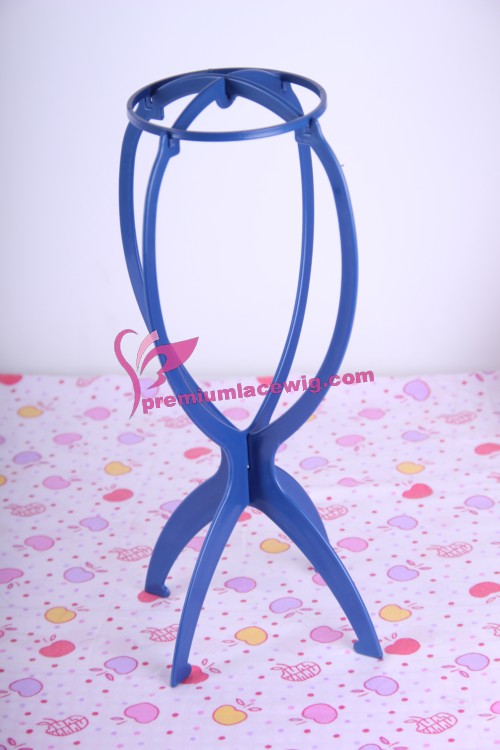 Blue Wig Stand