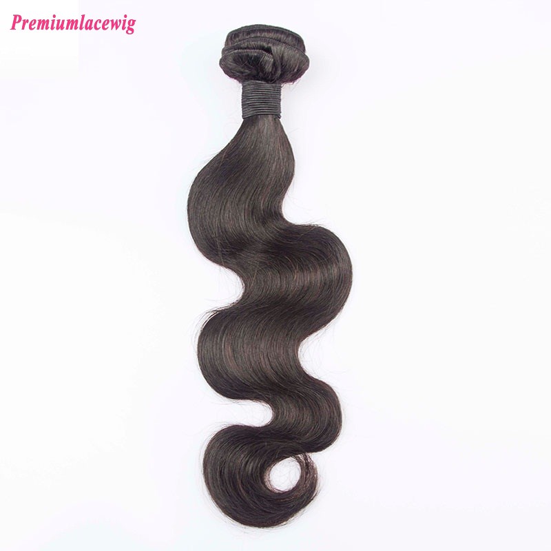 Body Wave Peruvian Virgin Hair Bundles 1pc/lot 14inch