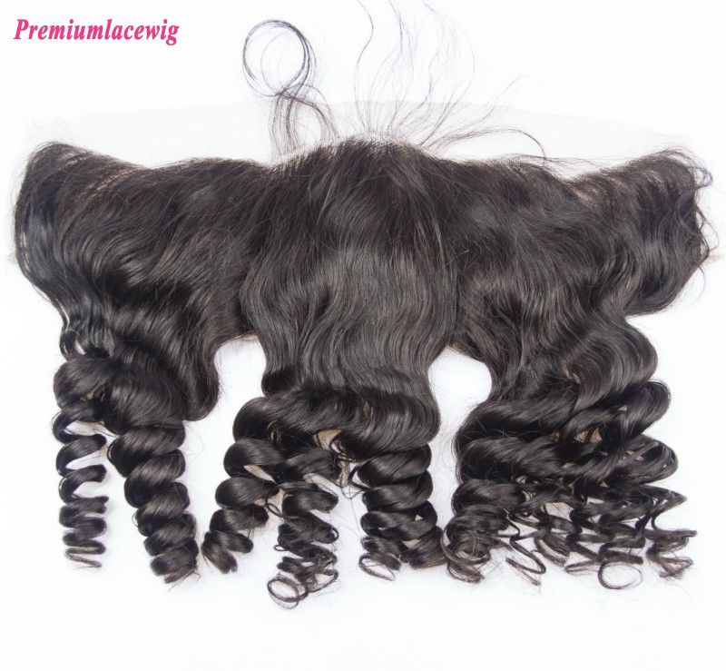 Brazilian Hair Lace Frontal 13X4 Loose Wave 14inch