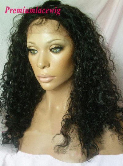 black color full lace wig show with baby hair