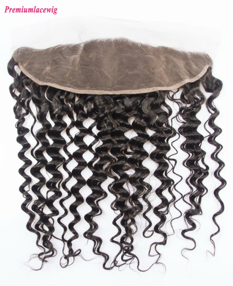 Deep Wave Lace Frontal Peruvian Hair 13x4 14inch