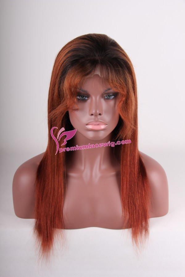 Fashion top red full lace wig PWC144