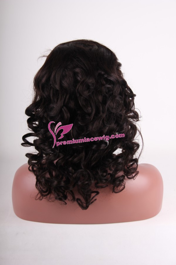 Different style of glueless lace front wig