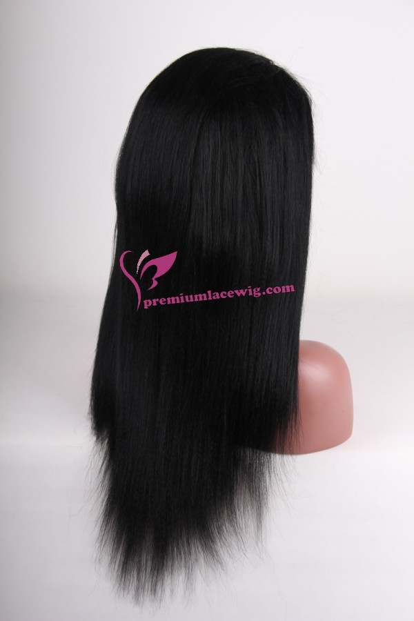 Different style of glueless lace front wig