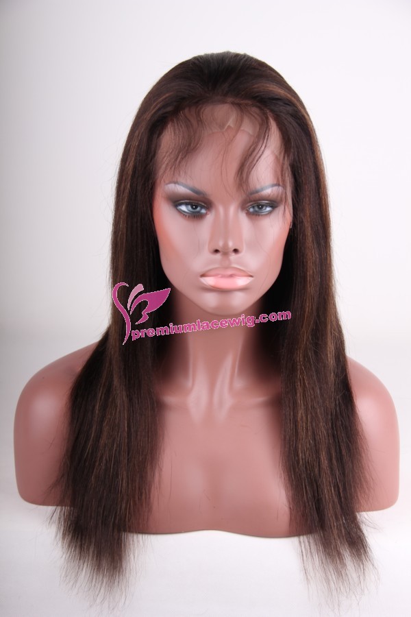 lace wigs hightlight color PWC074