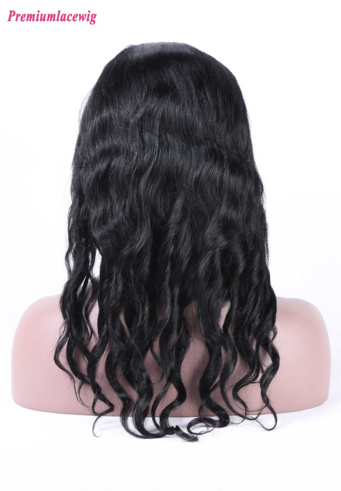 Malaysian Funmi Curly Hair Full Lace Wig 16inch