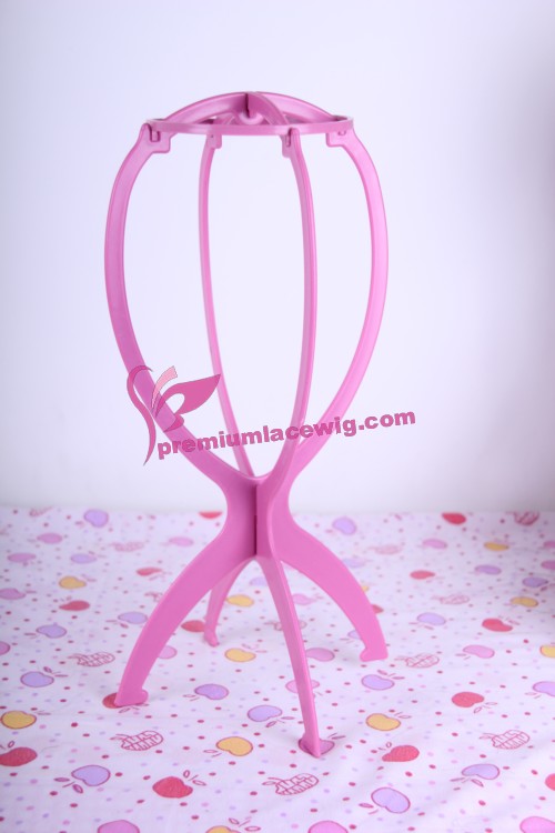 Pink Wig Stand