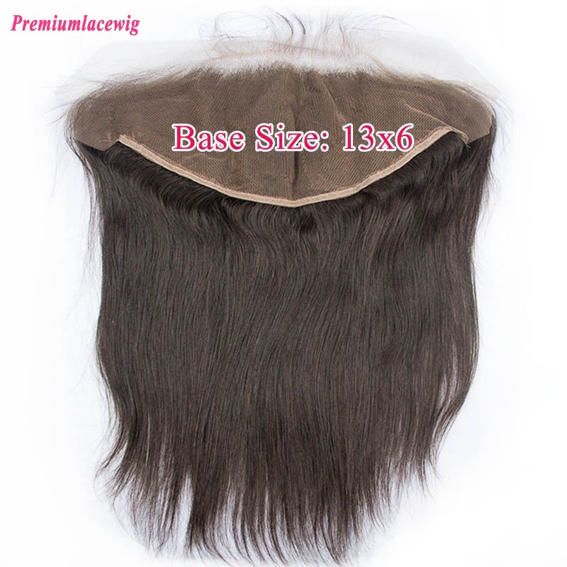 Straight 13X6 Lace Frontal Peruvian Hair 14inch