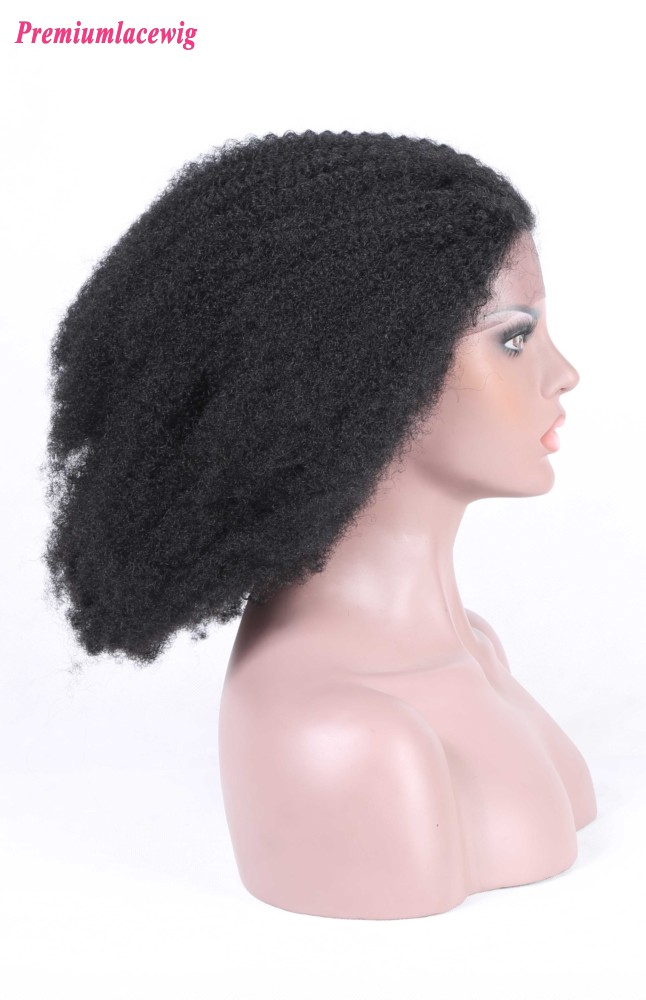 Afro Kinky Curly Full Lace Wig 18inch 200% Density