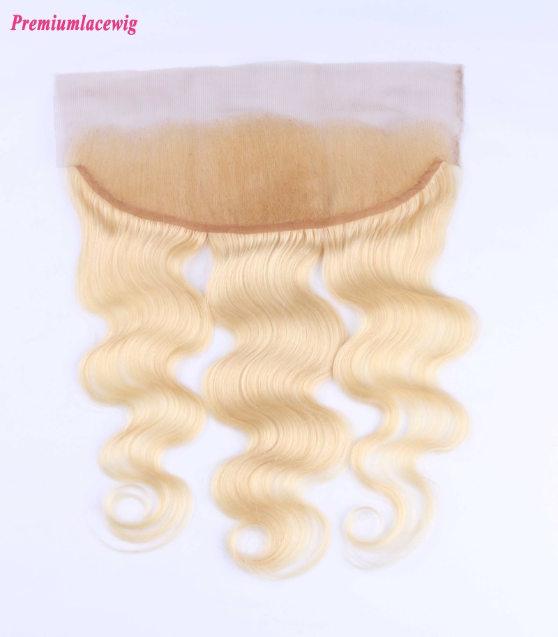 Malaysian Hair Lace Frontal Body Wave Color 613 16inch