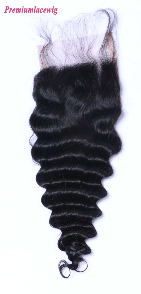 Peruvian Hair Lace Closure Deep Wave 12inch