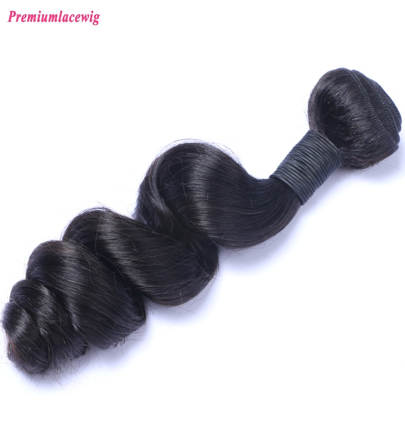 Premiun Hair Bundles Brazilian Hair Loose Wave 1 Bundles 16inch Instock