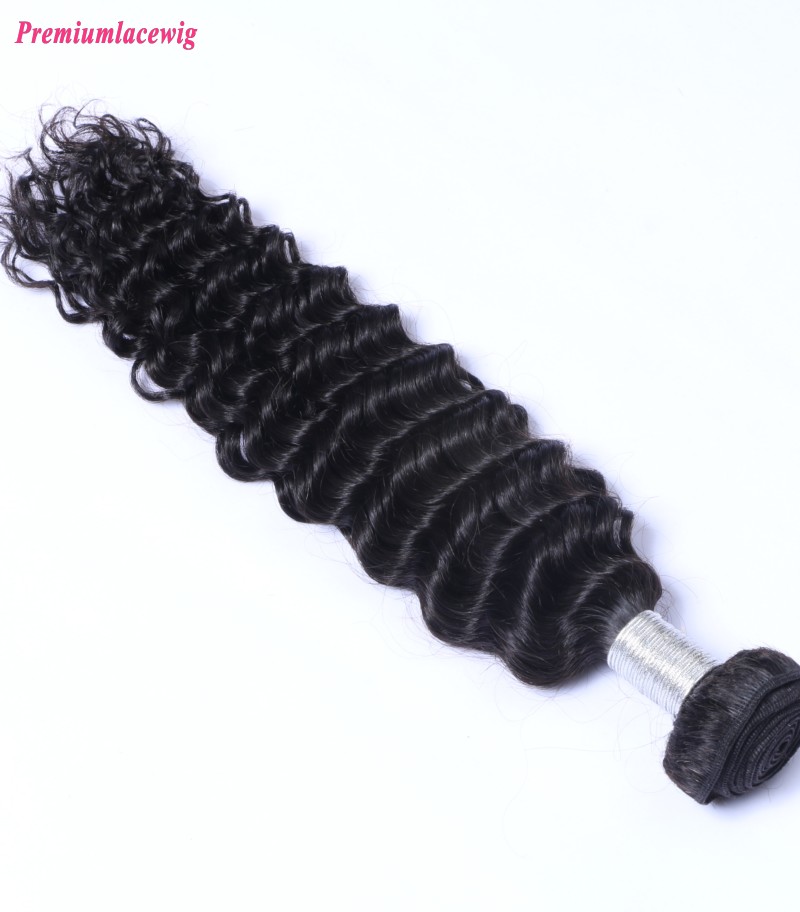 16inch Malaysian Remy Hair Bundles Deep Wave 1 Bundle
