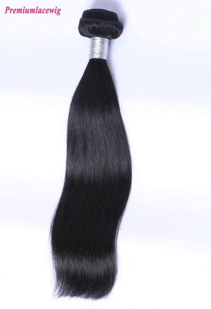 1pc/lot Straight Hair Bundles Brazilian Remy Hair Cheap Hair Extensions 16inch