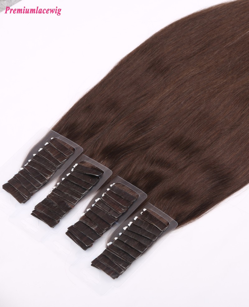 16inch #3 Straight Malaysian Double Tape in Human Hair Extension