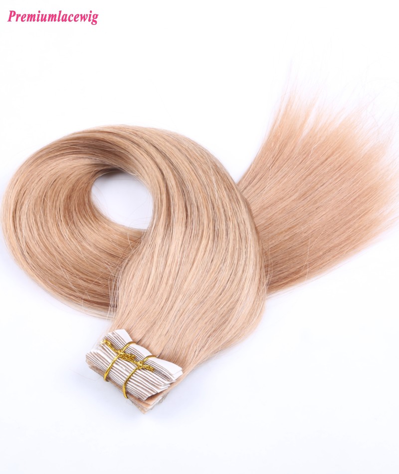 16inch #27 Straight Indian Tape in Human Hair Extensions