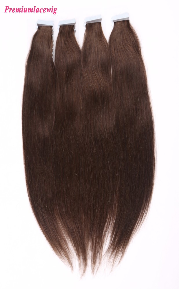 16inch #3 Straight Brazilian Double Tape in Hair Extensions