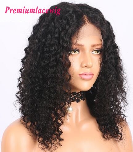 Beautiful short full lace wig hair style