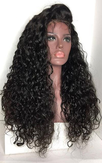 250% Density Deep Curly 22inch 13x6 Lace Front Human Hair Wigs