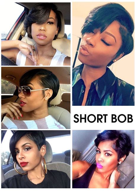 short pixie lace front wigs