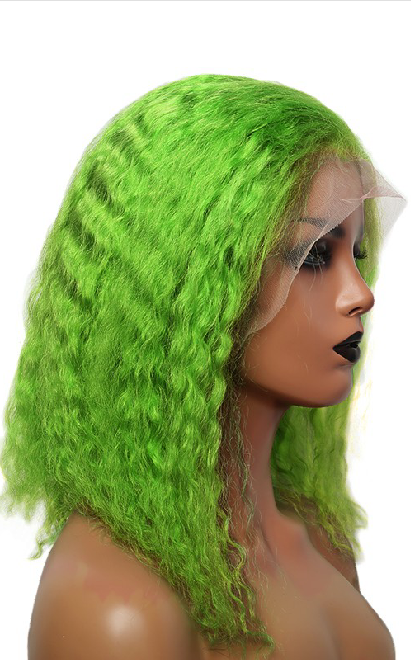 seven different color bob lace front wig