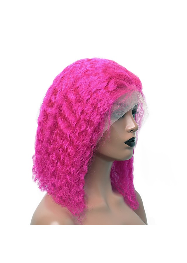 seven different color bob lace front wig