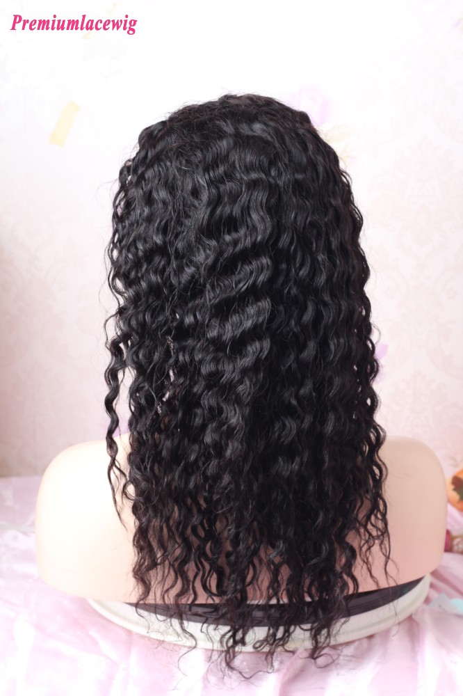 16inch Natural Color Body Wave Full Lace Wig Small Size