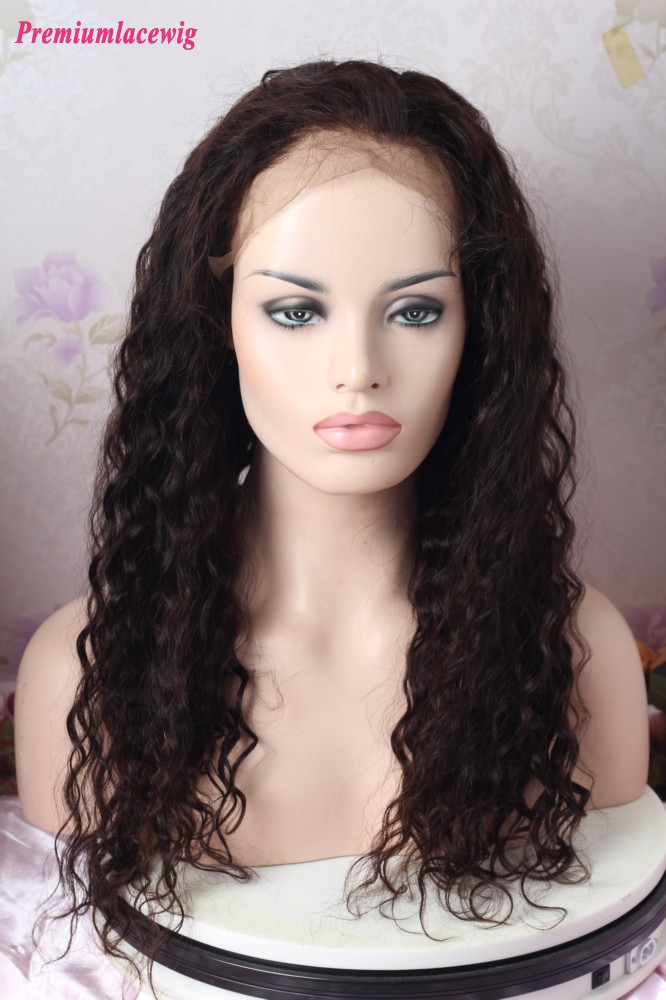 24inch Deep Wave 150 Density 360 Lace Wig