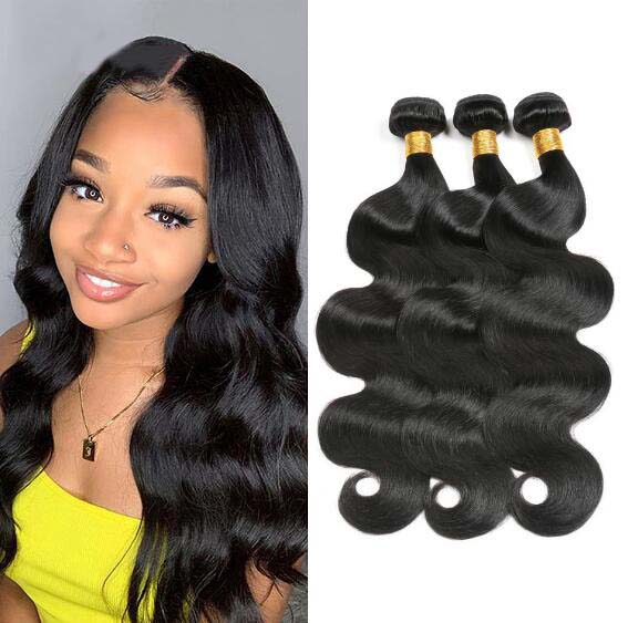 Peruvian Body Wave Hair Bundles Human Hair Weave Bundles 3PC 8-30 Inch Virign Human Hair Extensions