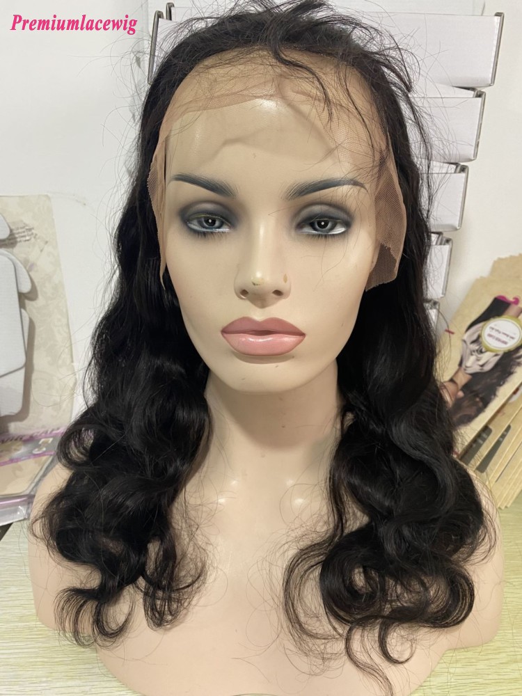 20inch Body Wave 13x6 Lace Front Human Hair Wigs With Baby Hair